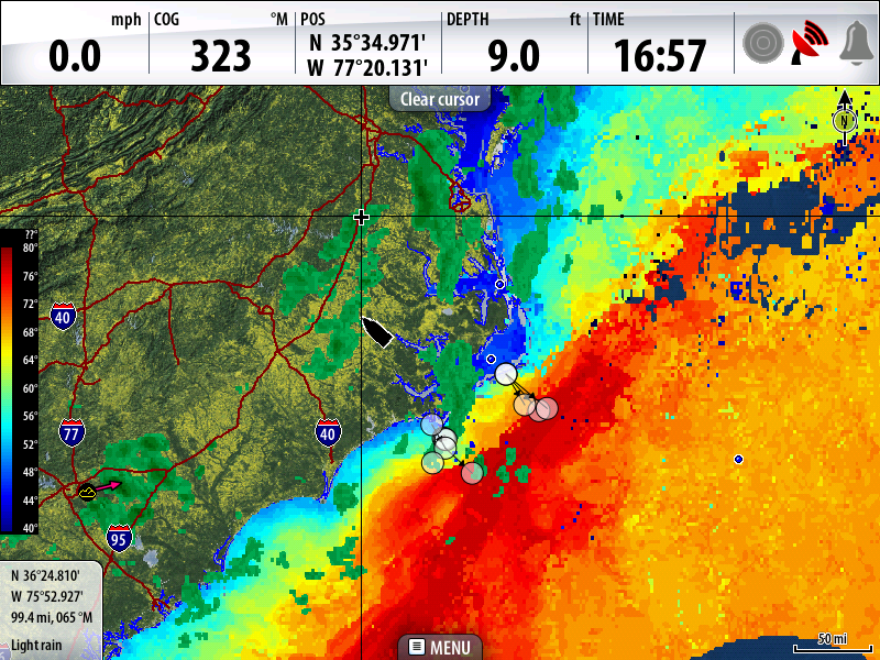 Sirius vs XM Weather. Picture Comparsion The Hull Truth Boating